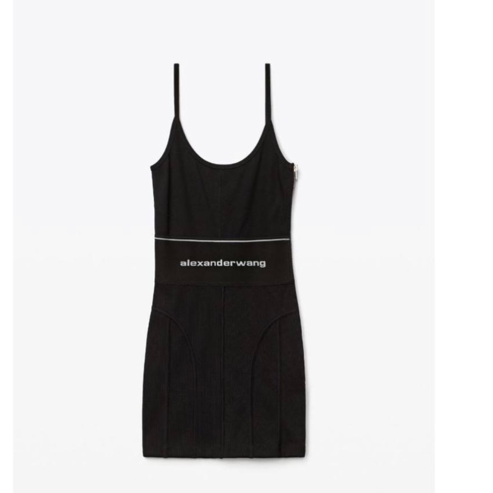 Alexander Wang logo Dress